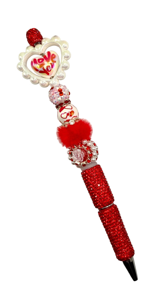 ❤️ Love You Forever Beaded Pen ❤️
