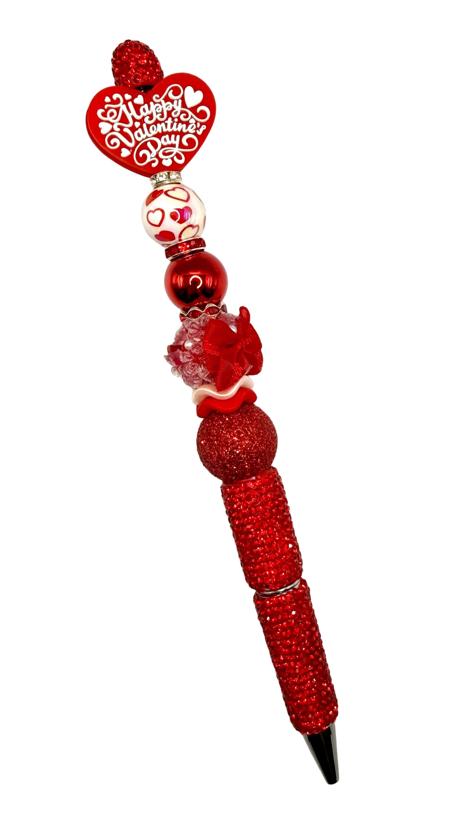 ❤️ Happy Valentine's Day Beaded Pen ❤️